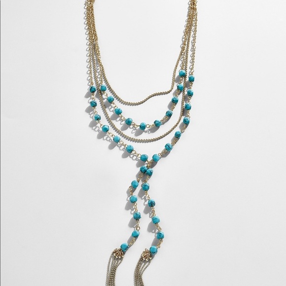 BAUBLEBAR ORALIA LAYERED Y-CHAIN NECKLACE - Picture 1 of 6